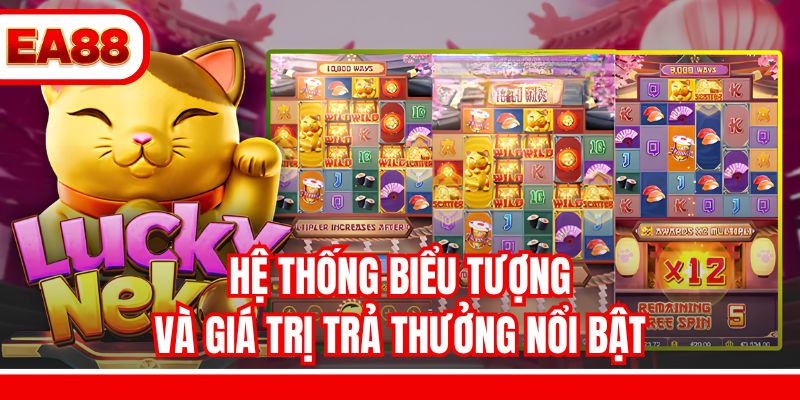 Hệ thống biểu tượng và giá trị trả thưởng nổi bật